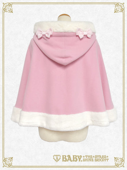 ゆらゆらいちごのうさみみファーケープ