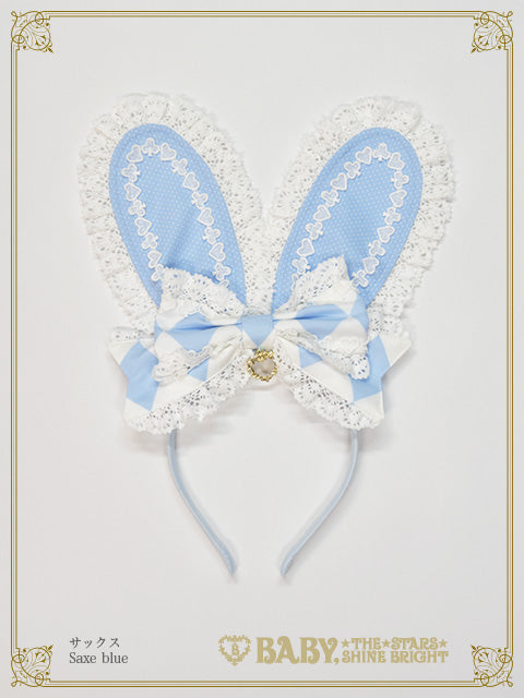 BABY Sweetheart Parfaiteria柄エシャルプ サックス Sweetheart Parfaiteria OP by Baby, the Stars Shine Bright
