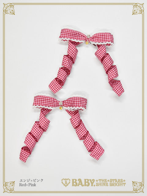 Eternal Ribbon Featheryリボンクリップ エンジ Eternal Ribbon Feathery Ribbon Clip (2025) by Baby, the