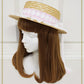 [Pre-order] Juicy Strawberry Memory Boater Hat