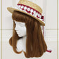[Pre-order] Juicy Strawberry Memory Boater Hat