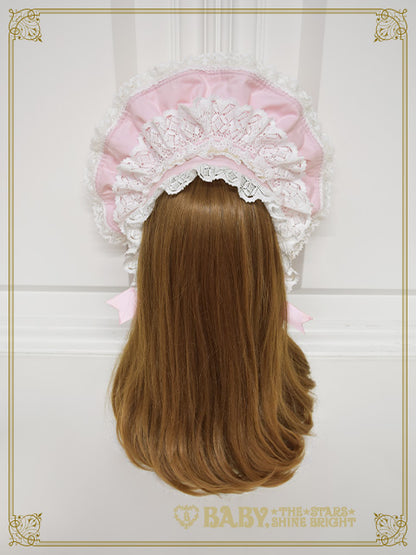 Rose Lace Rococo Bonnet