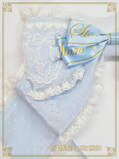 Lacy Twinkle Baby Ribbon head bow