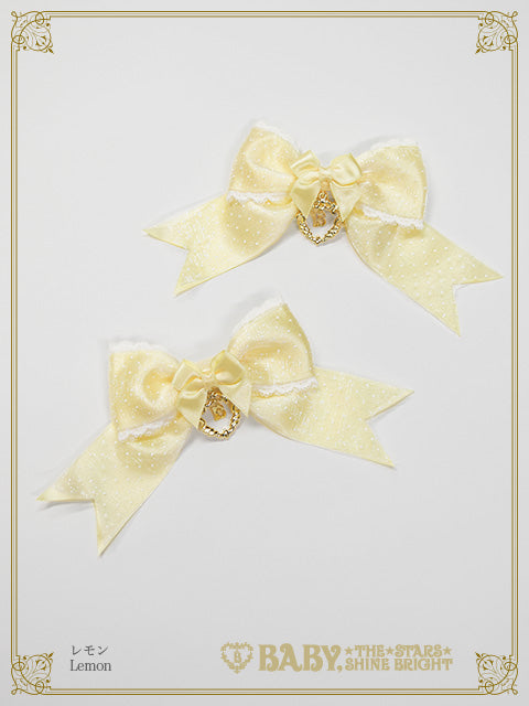 Sweetheart Parfaiteria Ribbon Clip
