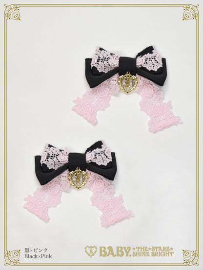 Princess Drop Swing Ribbon Comb