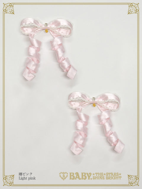 Eternal Ribbon Featheryリボンクリップ ローズピンク Eternal Ribbon Featheryリボンクリップ – BABY, THE STARS SHINE BRIGHT