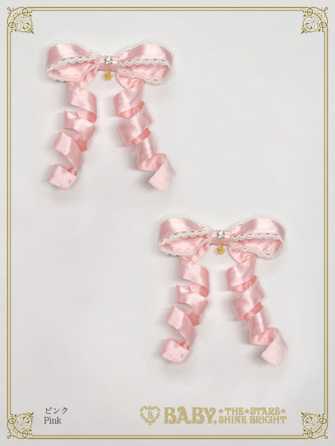 Eternal Ribbon Featheryリボンクリップ ローズピンク Eternal Ribbon Featheryリボンクリップ – BABY, THE STARS SHINE BRIGHT