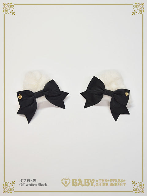 Cat ear fur clip
