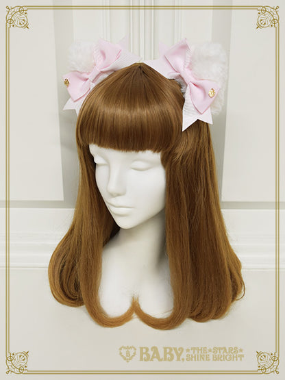 Cat ear fur clip