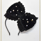 Ruban de Noёl Neige headband