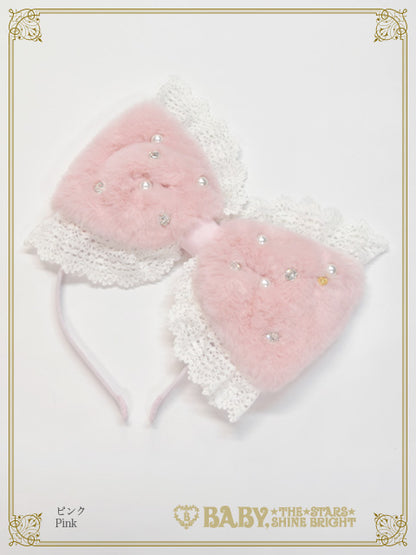 Ruban de Noёl Neige headband