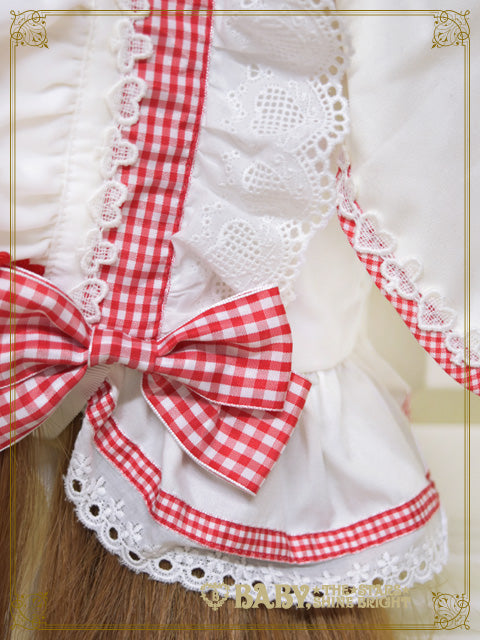 【予約】White Rabbitのうさみみボンネット