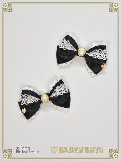 [Pre-order] Ornamental Jacquard Garden Ribbon Clip