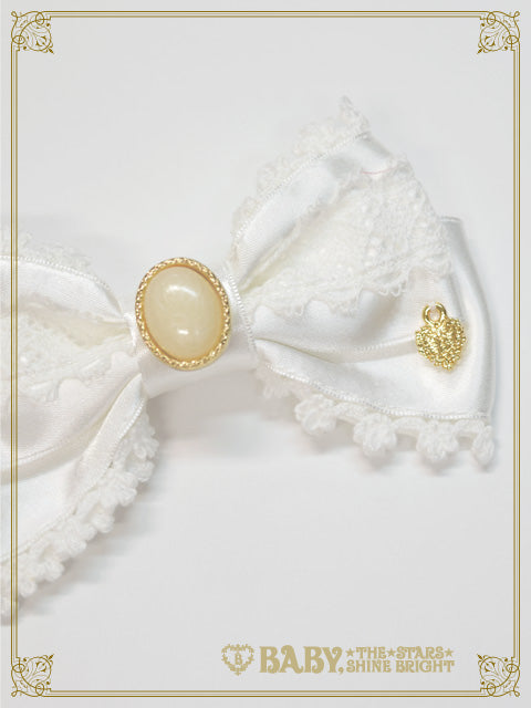 [Pre-order] Ornamental Jacquard Garden Ribbon Clip