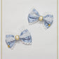 [Pre-order] Ornamental Jacquard Garden Ribbon Clip
