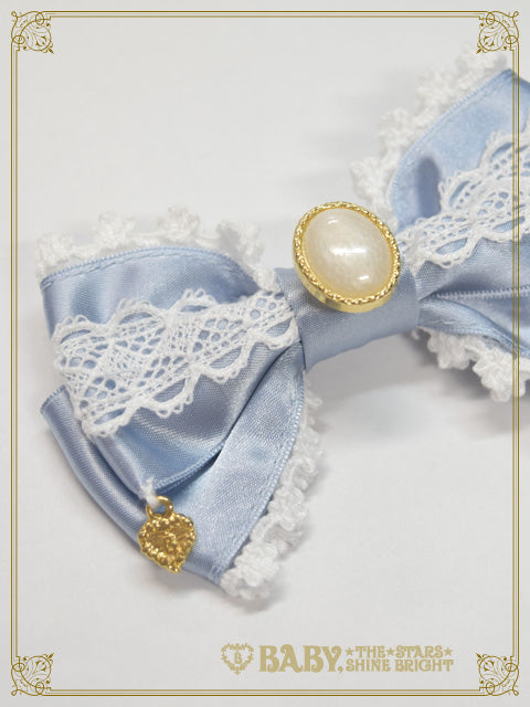 [Pre-order] Ornamental Jacquard Garden Ribbon Clip