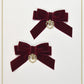 [Pre-order] Velvet ribbon clip