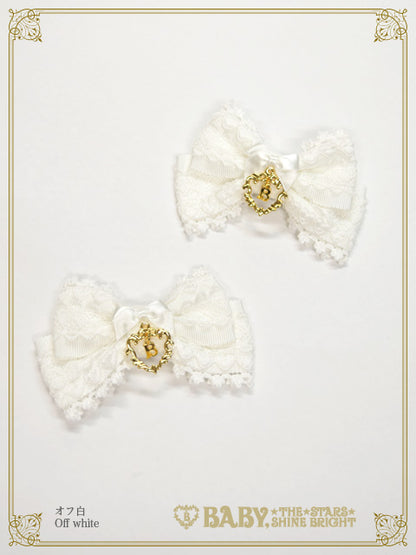 [Pre-order] Chérie de Neige ribbon clip