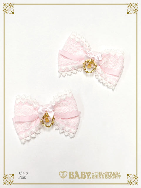 [Pre-order] Chérie de Neige ribbon clip