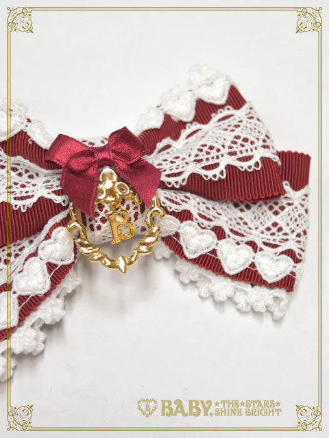 [Pre-order] Chérie de Neige ribbon clip