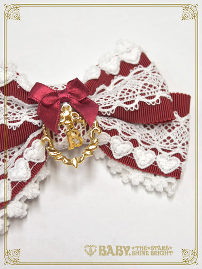 [Pre-order] Chérie de Neige ribbon clip