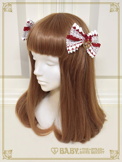 [Pre-order] Chérie de Neige ribbon clip