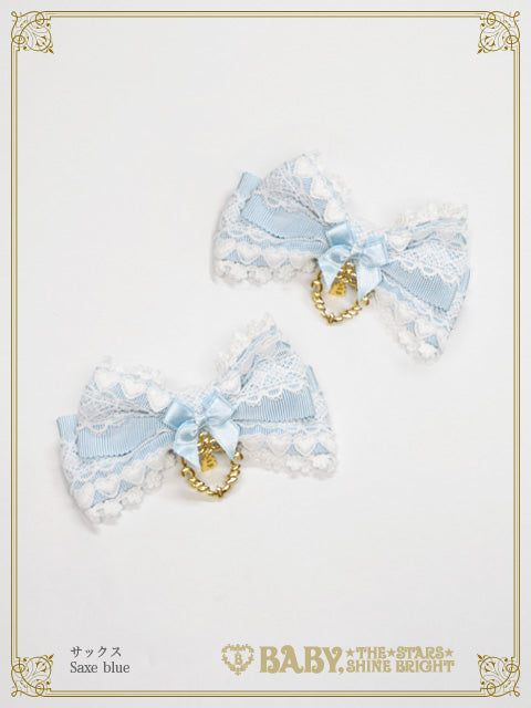[Pre-order] Chérie de Neige ribbon clip