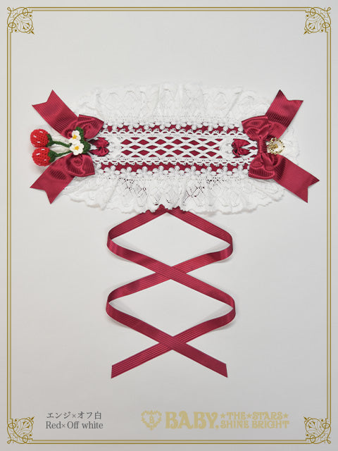 [Pre-order] Swinging Strawberry Garden Headdress