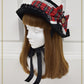 [Pre-order] Mary Stuart Velveteen＆Tartan Check Hat