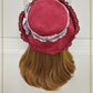 [Pre-order] Mary Stuart Velveteen＆Tartan Check Hat