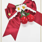 [Pre-order] Swinging Strawberry's Happy Berry Present Ribbon Clip