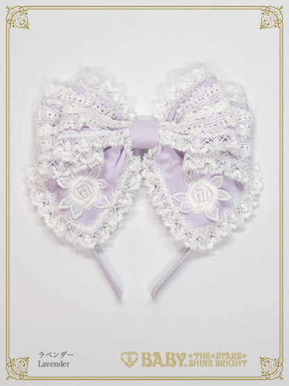 [Online limited color/Pre-order] Romantic Dream Rose jumper skirt & head bow set