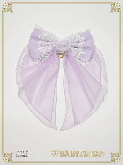 La fleurieシフォンバレッタ