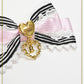 Queen of Hearts♥ Ribbon Clip