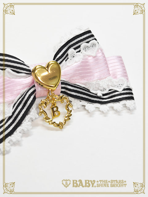 Queen of Hearts♥ Ribbon Clip