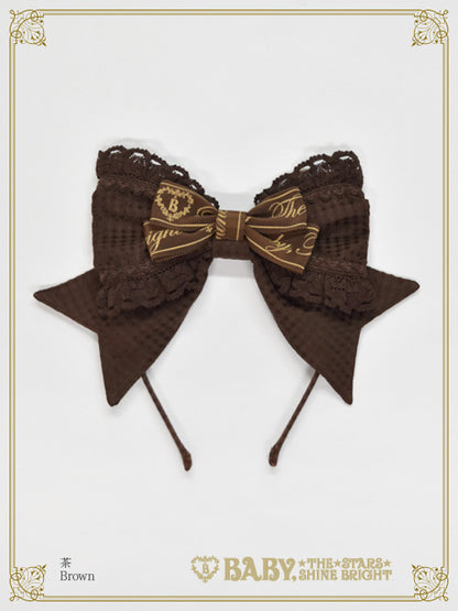 Waffle♡Cotton Head bow