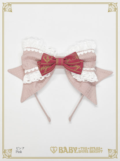 Waffle♡Cotton Head bow