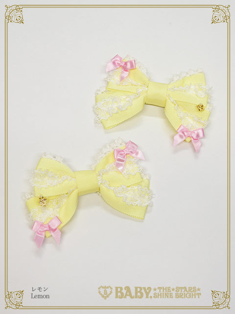 プリメロ♡ カップケーキ柄♡ リボン♡ セット売り♡ Cutie♡Whipped cream parfaitクリップ – BABY, THE STARS SHINE