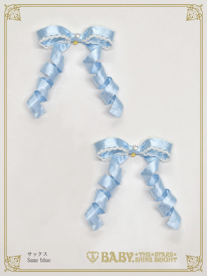 Eternal Ribbon Feathery Ribbon clip