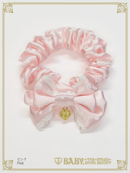 My Sweet Baby Cafe mini hair scrunchie