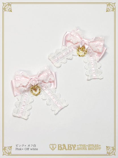 シェリルレーシィリボンクリップ