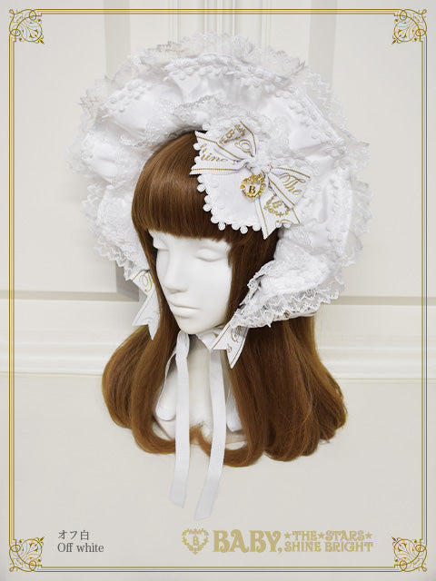 Flowers bloom in my heartボンネット