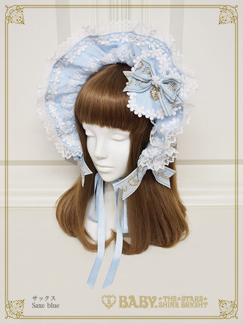 Flowers bloom in my heartボンネット