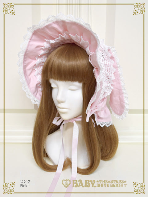 [Pre-order] Bunny ear bonnet