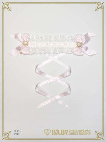 オーナメントジャガード庭園ヘッドドレス