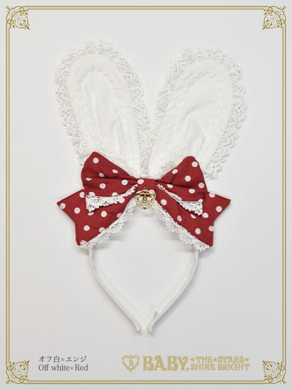 Milky Dot♡うさみみカチューシャ