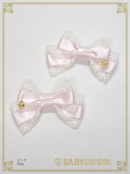 Le sucre pétillantミニリボンクリップ