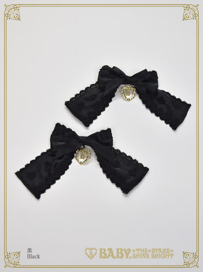 La Dame de Carreau ribbon clip