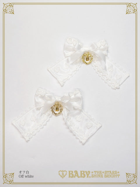 La Dame de Carreau ribbon clip