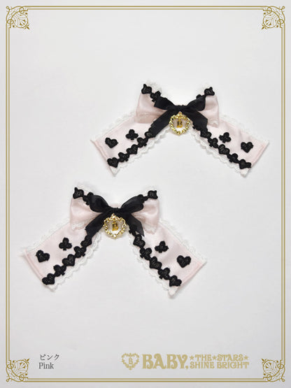 La Dame de Carreau ribbon clip